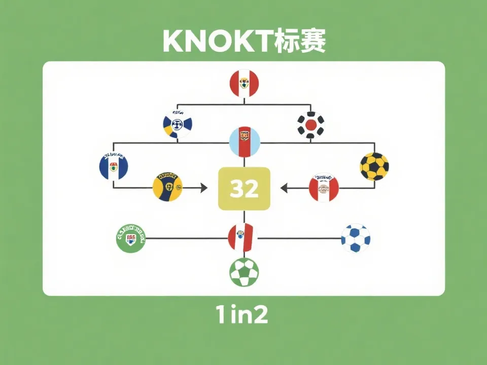 32强淘汰赛路径示意